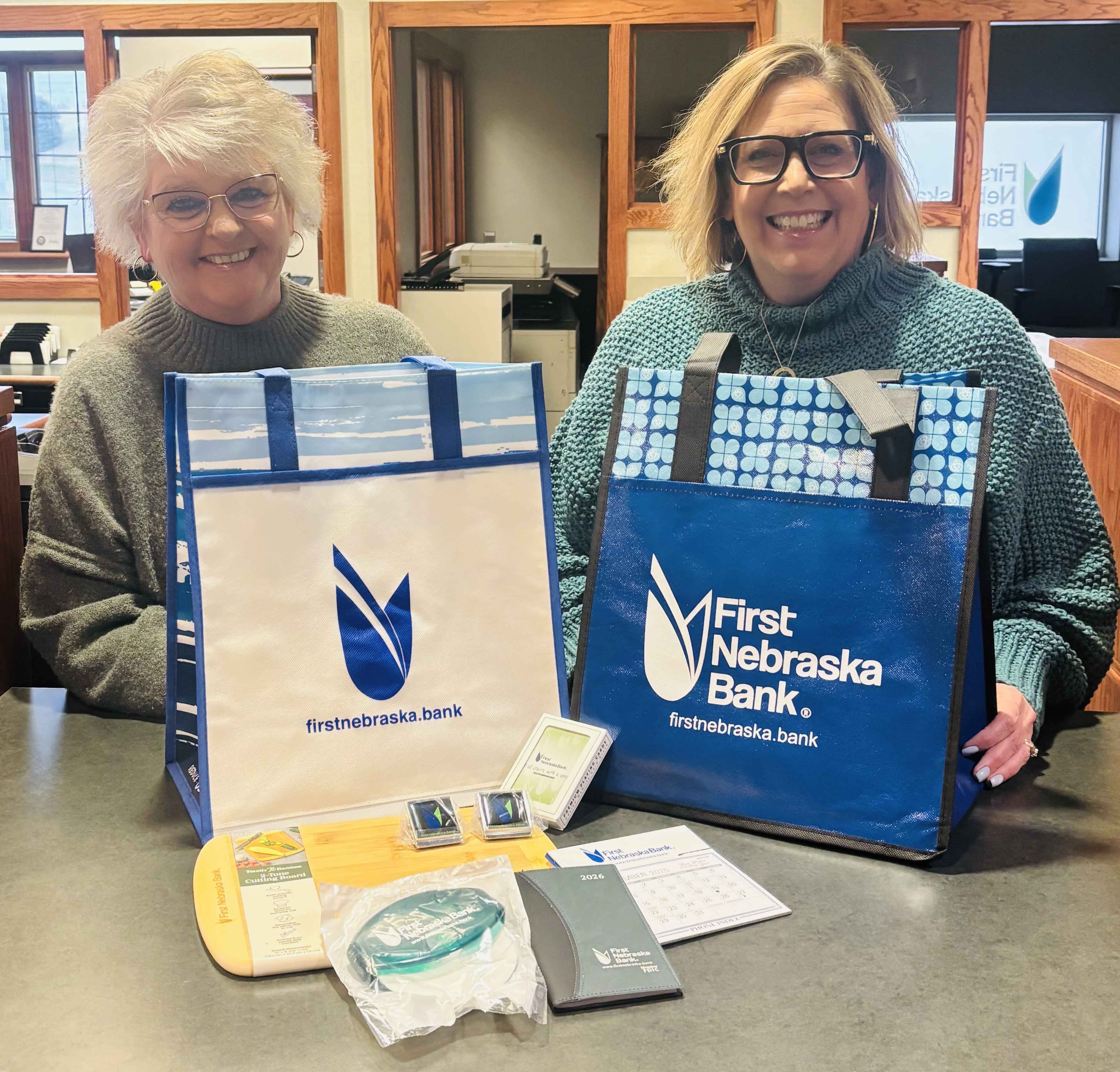 With funds raised through our in-branch 2025 Jean Days, the Nebraska City team donated a full Thanksgiving meal to a local family in need.