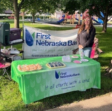 FNB loved providing coffee, water, and sweet treats to all the exhibitors and spectators at the 2024 Brainard Car Show.