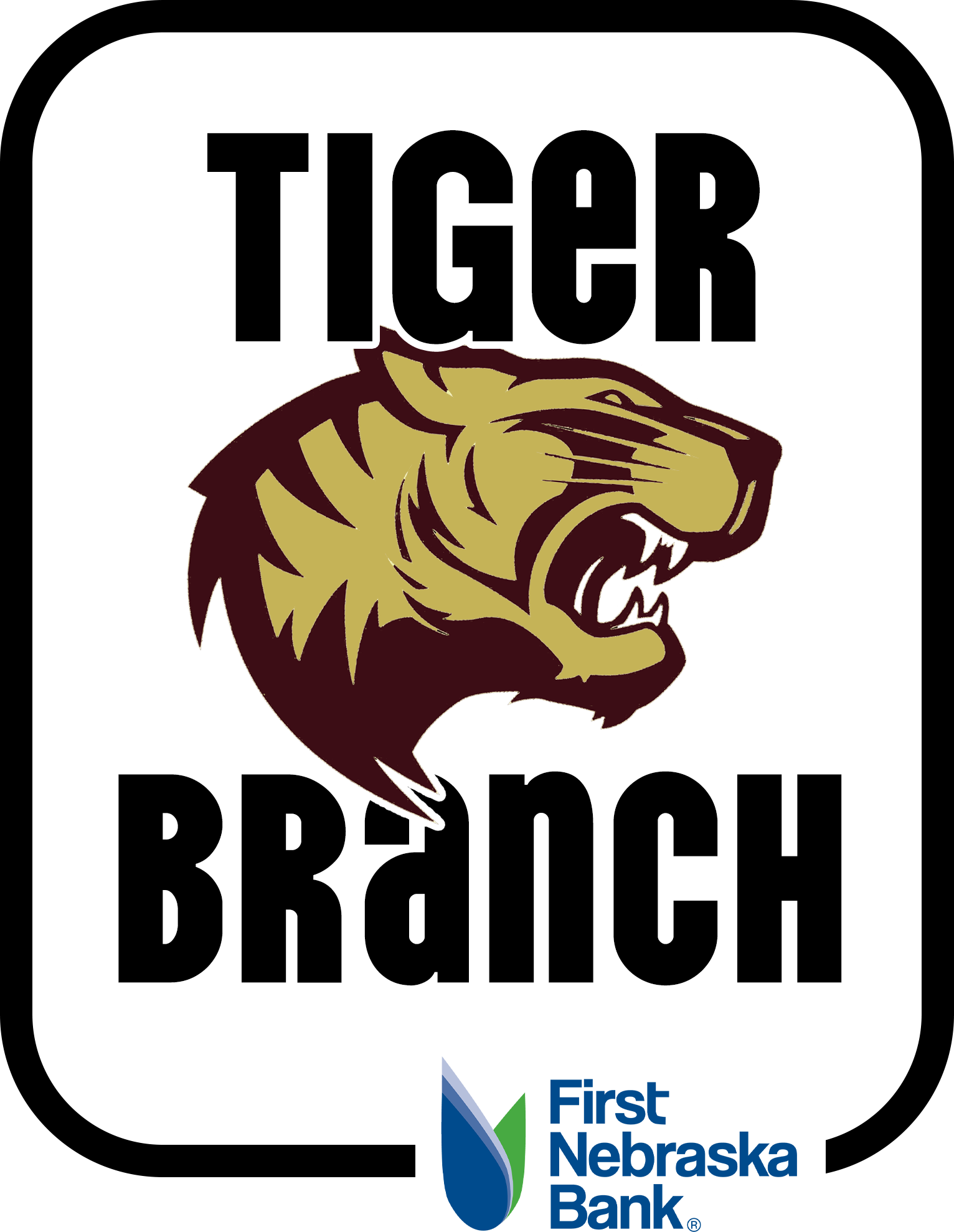 Tiger Branch - First Nebraska Bank logo